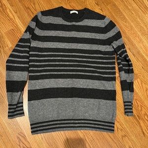 EQUIPMENT cashmere striped long sweater tunic Small